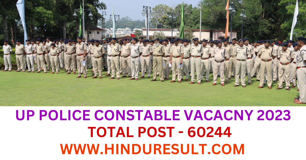 up police constable SYLLABUS