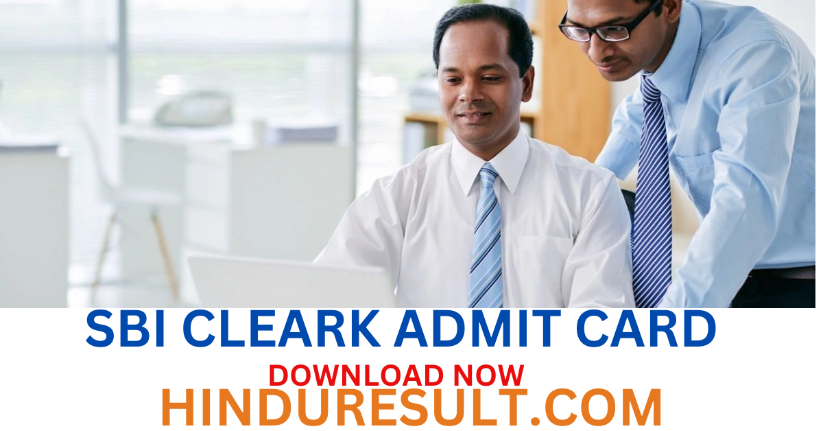 SBI CLERK ADMIT CARD